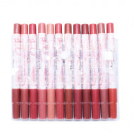 Set 12 creioane de buze , Miss Demi, Lipstick Pencil