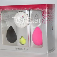 Set 3 buretei cosmetici + Cleanser Solid Beauty Blender