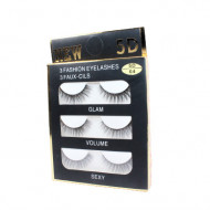 Set 3 Perechi Gene False, Makeup, 5D, 64