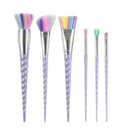 Set pensule machiaj, Luxorise, 6 bucati
