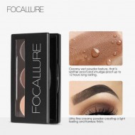 Trusa kit sprancene Focallure Eyes Fard sprancene si ceara fixare