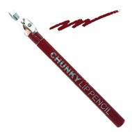 Creion de buze Technic Chunky cu ascutitoare, 11 Cherry Pie