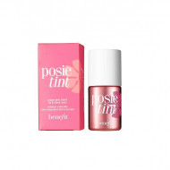 Fard lichid pentru obraji si buze, Benefit, Posietint & Cheek Stain, Poppy Pink Tinted, 10 ml