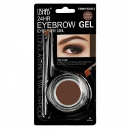 Gel sprancene Ushas Waterproof Eyebrow Gel, 03 Light Brown