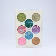 Paleta fard de ochi, Gulflower, Glitter Sequins, 03