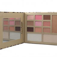 Paleta Fard, Kiss Beauty, 2 in 1, Fard de pleoape si Iluminator, 1