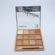 Paleta farduri de ochi, Gulflower, Eyeshadow Matte Shimmer, 12 culori, 02