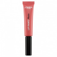 Ruj de buze lichid Loreal Lip Paint Matte, Nuanta 201 Hollywood Beige