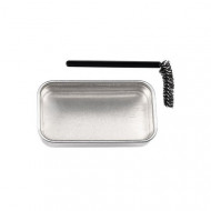 Sapun stilizare sprancene, Ushas, Brow Fixing Soap, Pensula inclusa, Strawberry