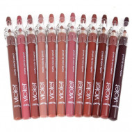 Set 12 creioane de buze Violet Waterproof Lip Liner
