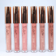 Set 6 luciuri de buze, Ushas, Shine Lip Gloss, 04