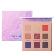 Trusa 9 farduri de pleoape Focallure Color The Life, #3 Night Elf