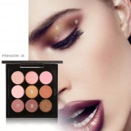 Trusa fard 9 culori Focallure Eyes 03 Natural