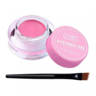 Tus gel colorat, Ushas, Waterproof, Pink, 3.8 g