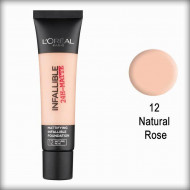 Fond de ten Loreal Infaillible Matte, 12 Natural Rose