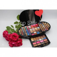 Pachet Promo: Trusa Profesionala Machiaj Miss Rose 130 Culori + Set 10 Pensule Machiaj + Borseta