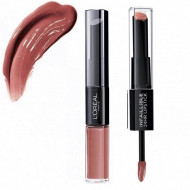 Ruj de buze rezistent Loreal cu 2 capete Nuanta 312 Incessant Russet