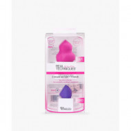 Set 2 bureti machiaj + suport Real Techniques Miracle Sponges