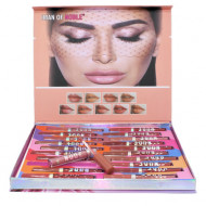Set 20 rujuri de buze, Iman Of Noble, Matte Lip Gloss