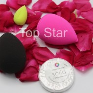 Set 3 buretei cosmetici + Cleanser Solid Beauty Blender