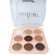 Trusa contur de fata, Gulflower, Contour Perfect Face, 02, 9 culori