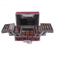 Trusa Machiaj cu Geanta Miss Rose Make-up Roz
