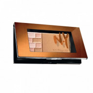 Paleta pudra bronzanta si iluminator Maybelline Bricks Bronzer 01