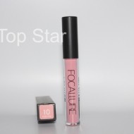 Ruj de buze lichid mat Focallure Ultra Chic Lips, Nuanta 10 Ruddy Pink