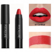 Ruj de buze mat Focallure Lip Crayon 01 Cardinal
