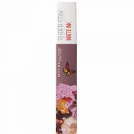 Ruj de buze rezistent la transfer Maybelline Superstay Matte Ink 95 Visionary
