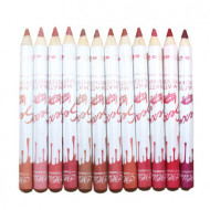 Set 12 creioane de buze , Milai Cosmetics, Matte Lipstick Pen