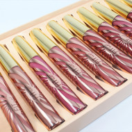Set 12 Rujuri de buze lichide, Makeup, Fit We, Liquid Lasting Lip Gloss