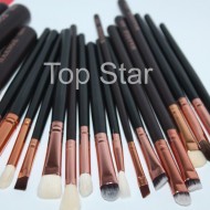 Set complet 20 pensule machiaj profesionale Black Golden