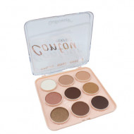Trusa contur de fata, Gulflower, Contour Perfect Face, 02, 9 culori