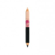 Creion de ochi cu doua capete Maybelline Big Eyes Liner, Nuanta 02 Black&Beige
