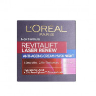 Crema de noapte, Loreal, Revitalift Laser Renew, Hyaluronic Acid, 50 ml