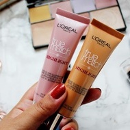 Oferta ! Pachet 2 iluminatoare lichide Loreal True Match Highlight Golden Glow + Icy Glow