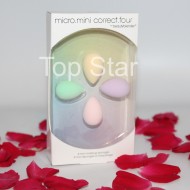 Pachet 4 mini make up sponges buretei Beauty Blender mini four