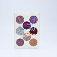 Paleta fard de ochi, Gulflower, Glitter Sequins, 01