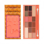 Paleta farduri de ochi Makeup Revolution I Heart Makeup Chocolate and Peaches