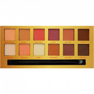 Paleta farduri de pleoape mate W7 Life`s A Peach, 14 culori