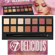 Paleta farduri de pleoape W7 Delicious Natural Berry , 14 culori