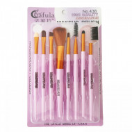Pensule machiaj, Makeup Brush, 8 pensule Lila