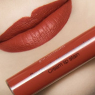 Ruj de buze rezistent la transfer Sephora Cream Lip Stain 25 Coral Sunset