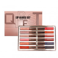 Set 12 Rujuri De Buze Mate, Qibest 01
