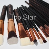 Set complet 20 pensule machiaj profesionale Black Golden