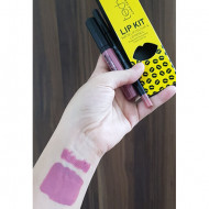 Set ruj de buze si creion contur Technic Lip Kit Matte Nuanta Queen