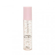 Spray iluminator pentru fixare machiaj, cu particule de aur, Technic, Skin Mist, Gold Flakes, 80 ml