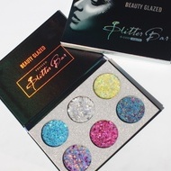 Trusa machiaj 6 glitter ochi si fata Pressed Glitter Bar