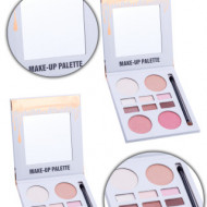 Paleta Fard 3 in 1 Kiss Beauty, 2